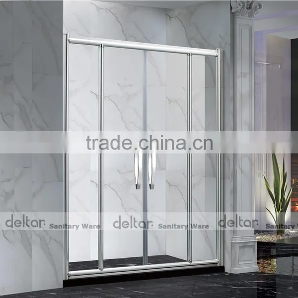 China Suppliers Bathroom Shower Cabin Sliding Glass Door Cheap Shower Cubicle Ready Made Bathroom Online Shopping photo-2