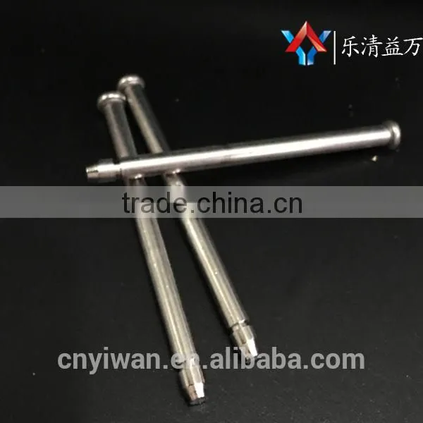Round Head Semi-tubular Long Rivets Metal Silver