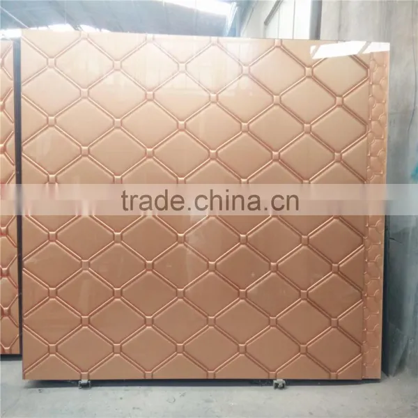 Decorative 3D Glass Panels for Interior Wall photo-2