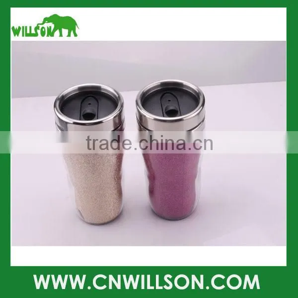 16oz 450ml Double Wall Stainless Steel Tumbler With Lid and Paper Insert photo-2