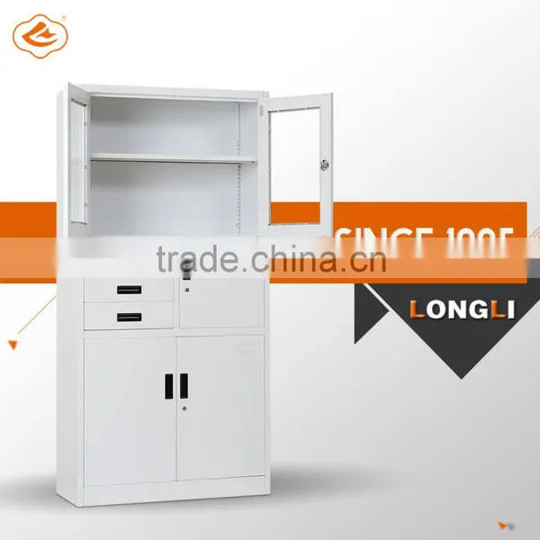 Steel KD Furniture Metal Combination Cupboard With Drawers photo-3