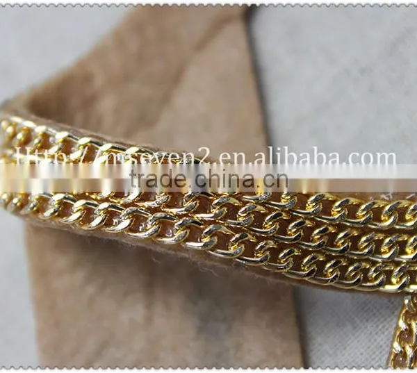 Whoelsale Crystal Acrylic Velvet Fabric Collar, Gold Metallic Women Collar, Women Jacket Big Collar photo-3