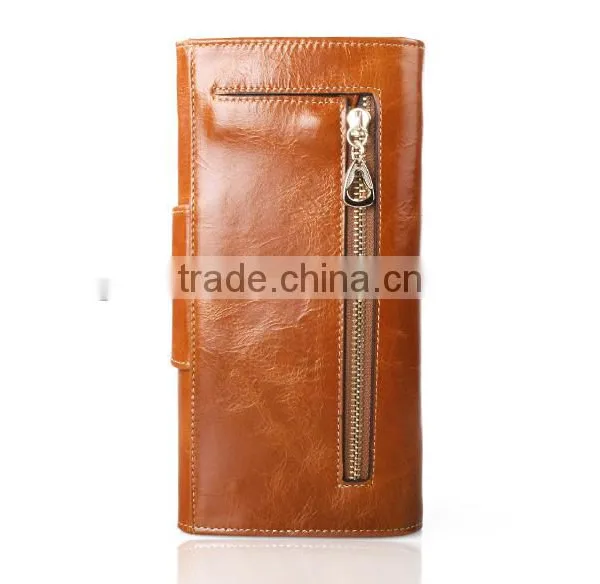 China New Fashion Clutch Bag Men Lady Leather Wallet Purse photo-2