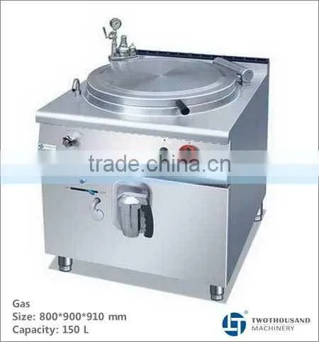 Boiling Pan - Gas, 150 Liters, 85300BTU, 50000 Pa, 140 Kg, TT-WE1325G photo-2