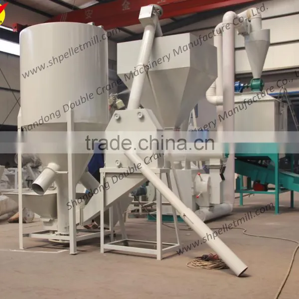 Easy Operation Cheap Price Animal Poultry Feed Powder Grinding Mill and Mixer Machine photo-6