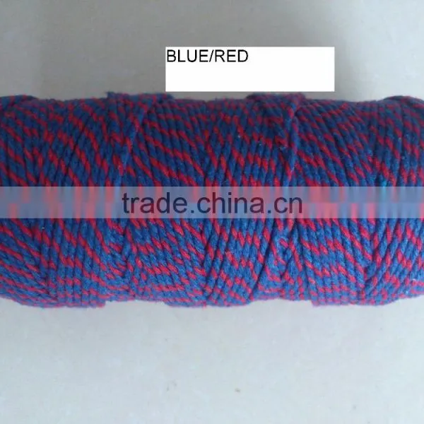 Fern Green White Cotton Twine for Gift Packing photo-6
