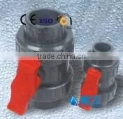 PVC BALL VALVE WITH Pressure Gauge 1.0Mpa/10bar /10.2kgf/cm 2 photo-3
