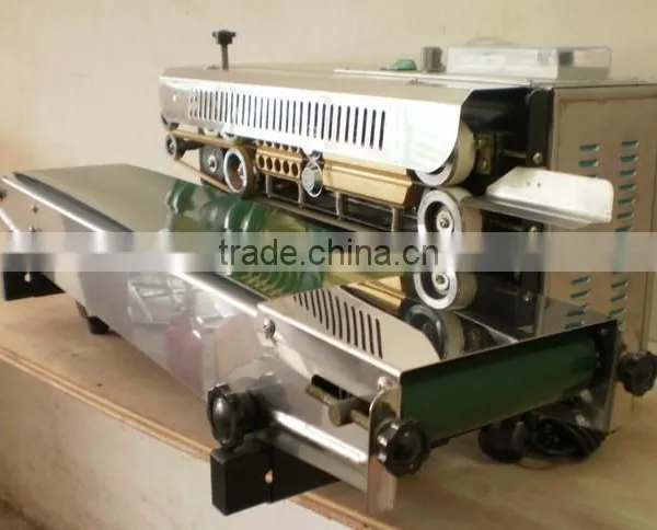 China GMP Standard Continuous Band Film Sealer Machine/heat Sealer/band Sealer photo-5
