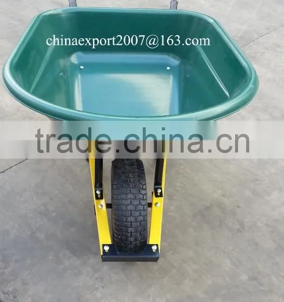 120L Large Capacity Poly Bucket Wheelbarrow WB8606P photo-3