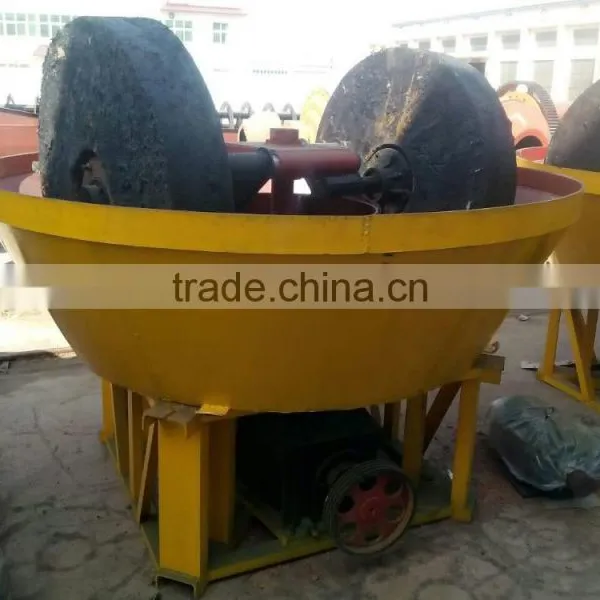 High Efficiency Wet Pan Mill for Grinding Gold Ore photo-5