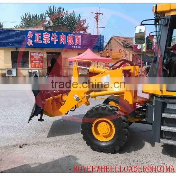 ZL18F Wheel Loader With V Snow Blade photo-6