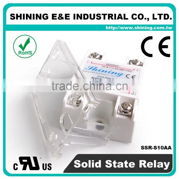 SSR-S10AA CE Power 24VAC Industrial Solid State Relay Manufacture photo-3