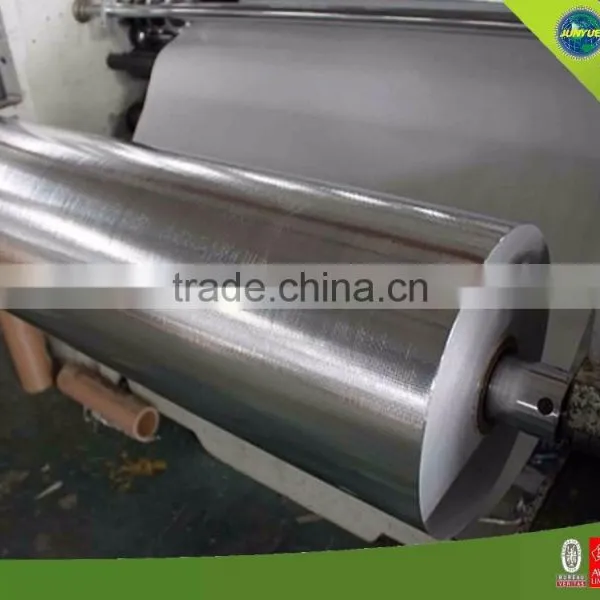 Fireproof Reflective Aluminum Foil Fiberglass Heat Insulation Material Radiant Barrier photo-6