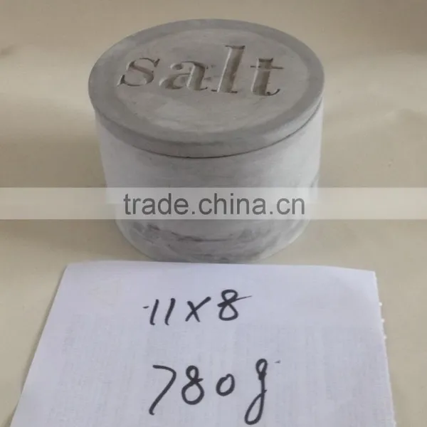 Concrete Jar With Lid photo-2