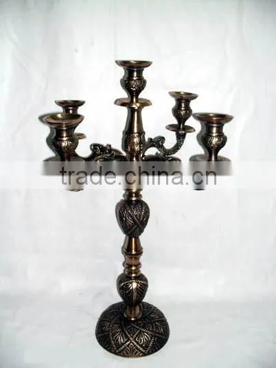 Antick Wedding Crystal Candelabra, Crystal Hanging Candelabra, Crystal Garland Hanging Candelabra photo-2