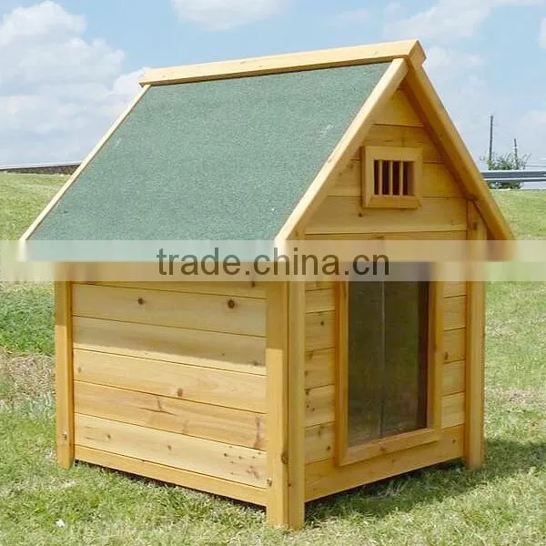 Prefab Fir Wooden Dog House With Porch photo-3