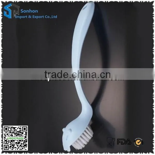 Plastic Kitchen Pan and Dish Brush photo-3
