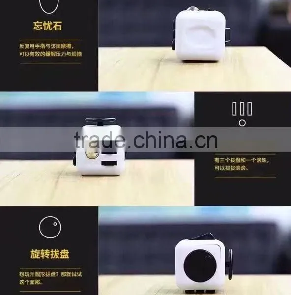 Cheaper Decompression Cube Smooth Button Desk Toy Kids $ Adult for Killing Time Relieves Stress Fidget Cube photo-6