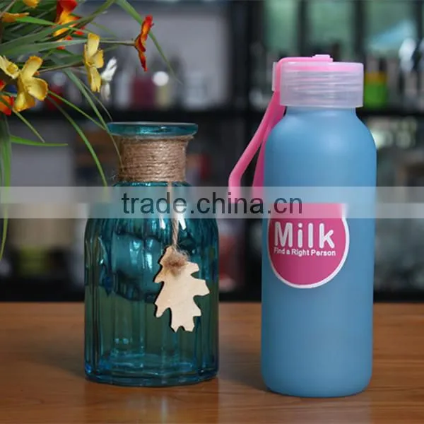 BPA Free High Quality Glass Water Bottle, Portable Glass Drinking Bottle