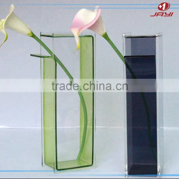 Factory Acrylic Black Centerpiece Vases,plastic Tall Centerpiece Vases photo-2