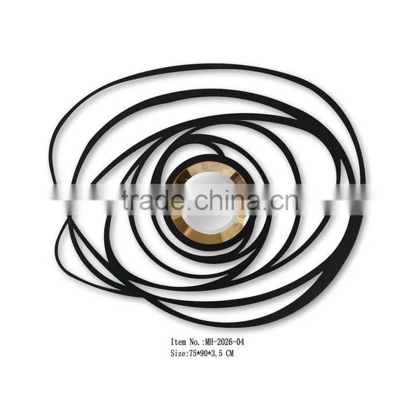 304 Polishing Electroplating Gold Stainless Steel Mirror Frame With Convex Mirror Manufacturer Decorative Wall Mirror Wholesale photo-5