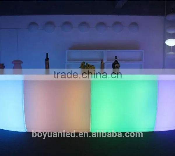 PE Night Club Lighted Led Bar Furniture Bar Counters Design photo-6