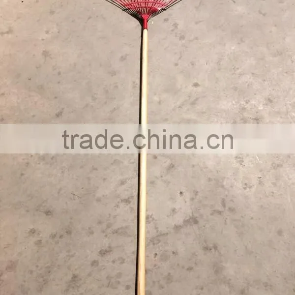 Metal Garden Tool Iron Leaf Rake photo-3