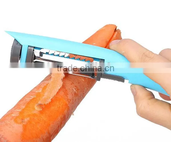 Cute Kitchen Tool , Hand Adjustable Multifunction Tri-Blade Peeler photo-2