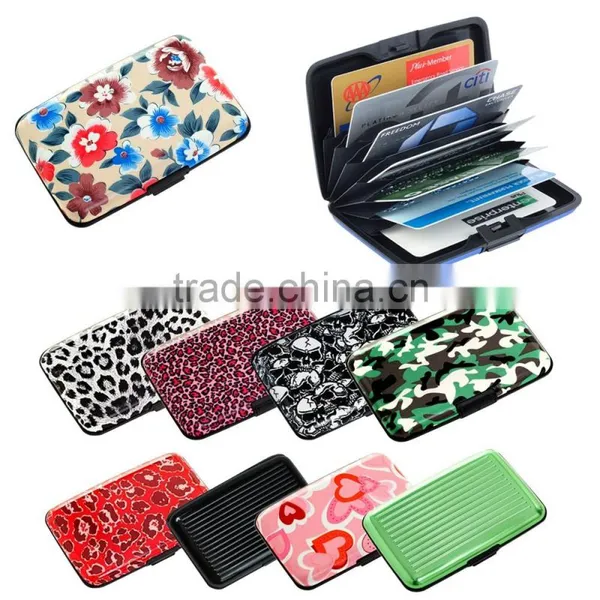 RFID Protection Aluminium Card Wallet ,credit Card Holder photo-3