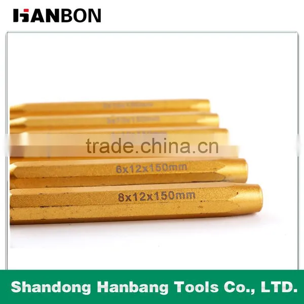 Professional 6pcs Golden Chisel Set With High Quality photo-4