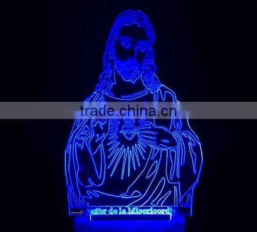3d Light Lamp of Jesus Christ for Christmas photo-4
