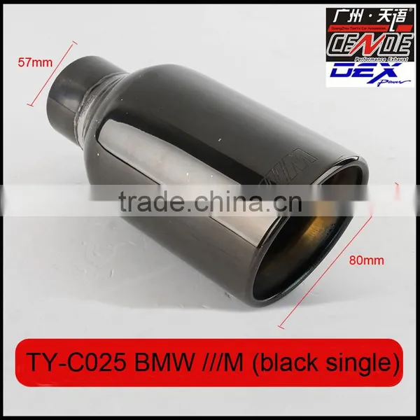 Auto Tuning Ss304 Exhaust Tips Laser M Polish for Bmw photo-2