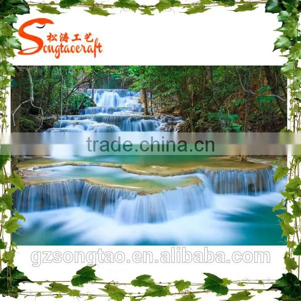 Artistic Simulation Artificial Rockery Waterfall Landscape Art Decorative Artificial Rockry Waterfall photo-6