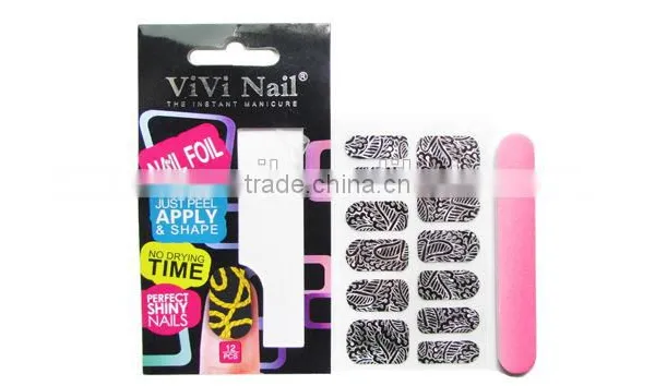 Vivi Nails Salon Full Cover Nail Patch Sex Ladies Nail Sticker photo-3