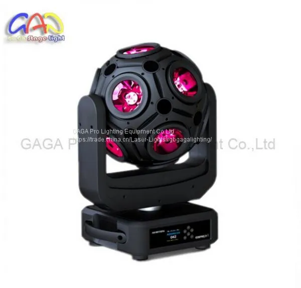 12 PCS RGB LED Football Effect Light Stage Light photo-5