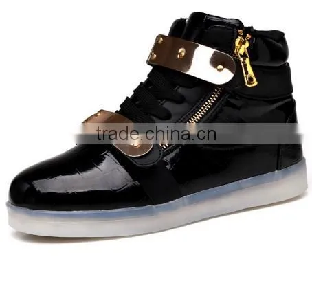 2017 New Style Led Lights Shoes Fashion Unisex Flashing Shoe Wholesale photo-3