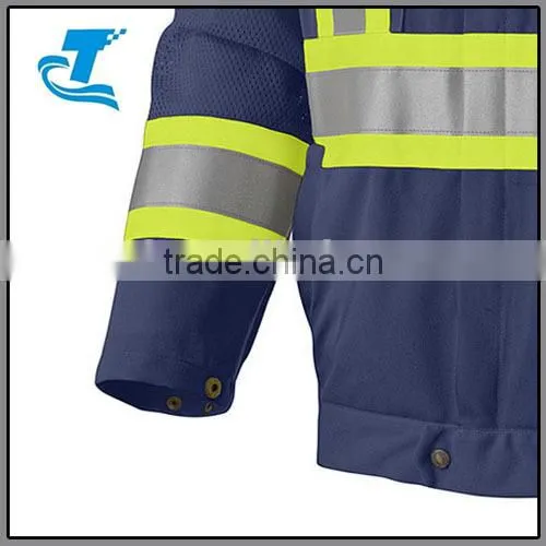 100%Polyester Waterproof Reflective Hi-vis Workwear photo-3