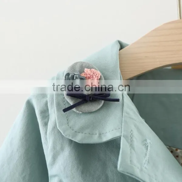 Zm40651b Custom Girls/children Autumn Coats/Kids Cotton Clothes Wholesale photo-4