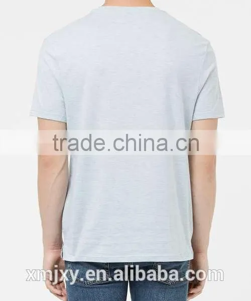 2017 Pocket Crew Neck T-Shirt for Man Short Sleeve OEM Service Bulk Tshirt photo-2