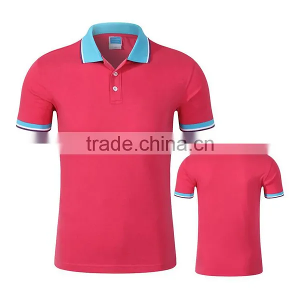 Short Sleeve 100% Cotton Pique New Design Plain Polo Shirt Women photo-2