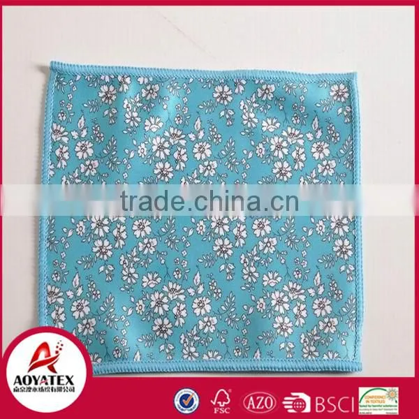 Glass Use Cleaning Cloth, 100% Polyester Microfiber Towl for Glass, Chinese Towel Supplier photo-3