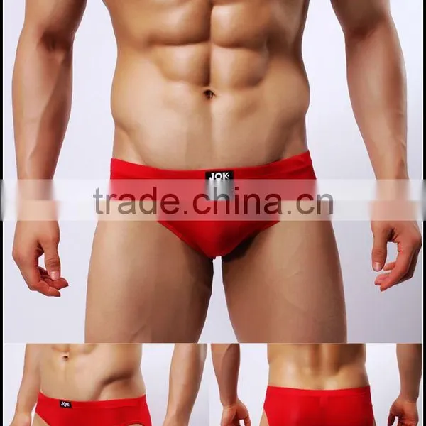 China Supplier Wholesale Hot Thongs Men Sexy g String Men Underwear Briefs Men Plain Underwear photo-2