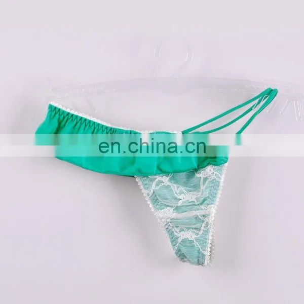 2015 Hot Sale Sexy Lace Thong T Back G String Panty Manufacturer photo-3