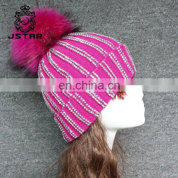 Best Choose New Wool Knitted Pompom Fashion Beanie Knit Hat photo-2