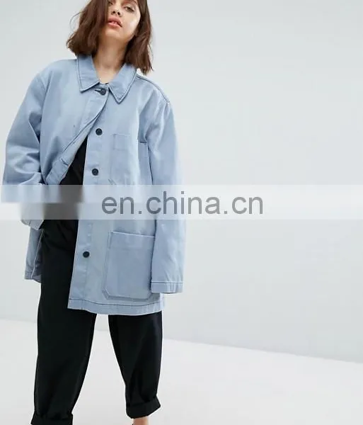 Gold Supplier Dust Coat Button Shoulder Two Pocket OEM Chinese Winter Coat photo-2