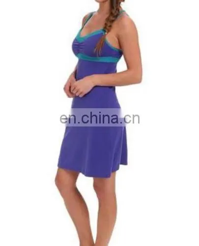Plus Size Women Clothing Fitness Yoga Tennis Tank Bra Sports Dress photo-3