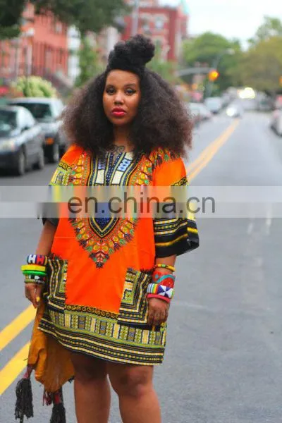 Women African Dashiki Shirt Kaftan Boho Hippe Gypsy Festival Tops Party Free Size Mexican Hippie Blouse Caftan Hippie Boho Dress photo-5