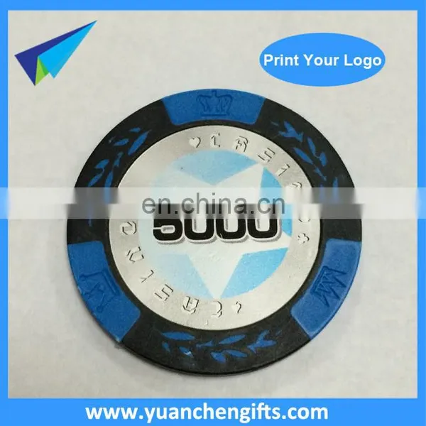 Popular Custom Printed Logo Sticker Poker Chips Golf Ball Marker photo-5
