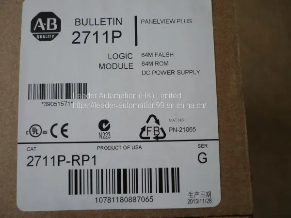 Allen Bradley HMI 2711P-RDT12C, 2711P-RDT7C, 2711P-RP9D, 2711P-T10C4D8 AB Cpu Plc Hmi Module Inverter Softstarter photo-4