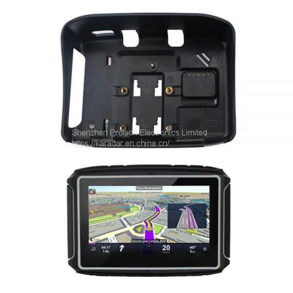Factory Wholesale Motorcycle Gps Navigator 4.3 Inch Wince Micro Gps photo-5